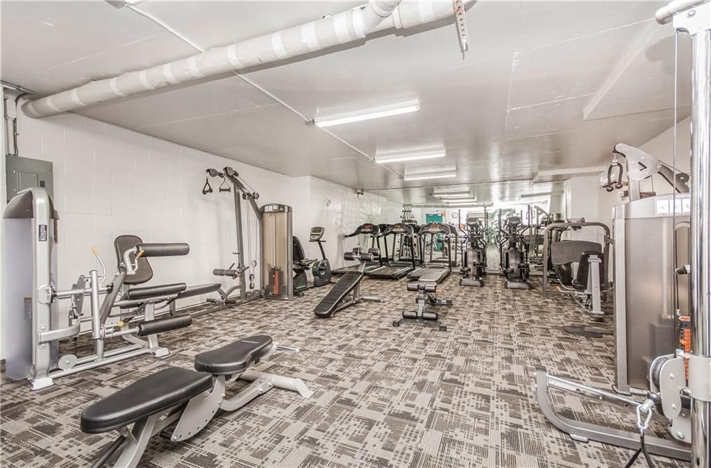 Fitness Equipment, Gym, Interior