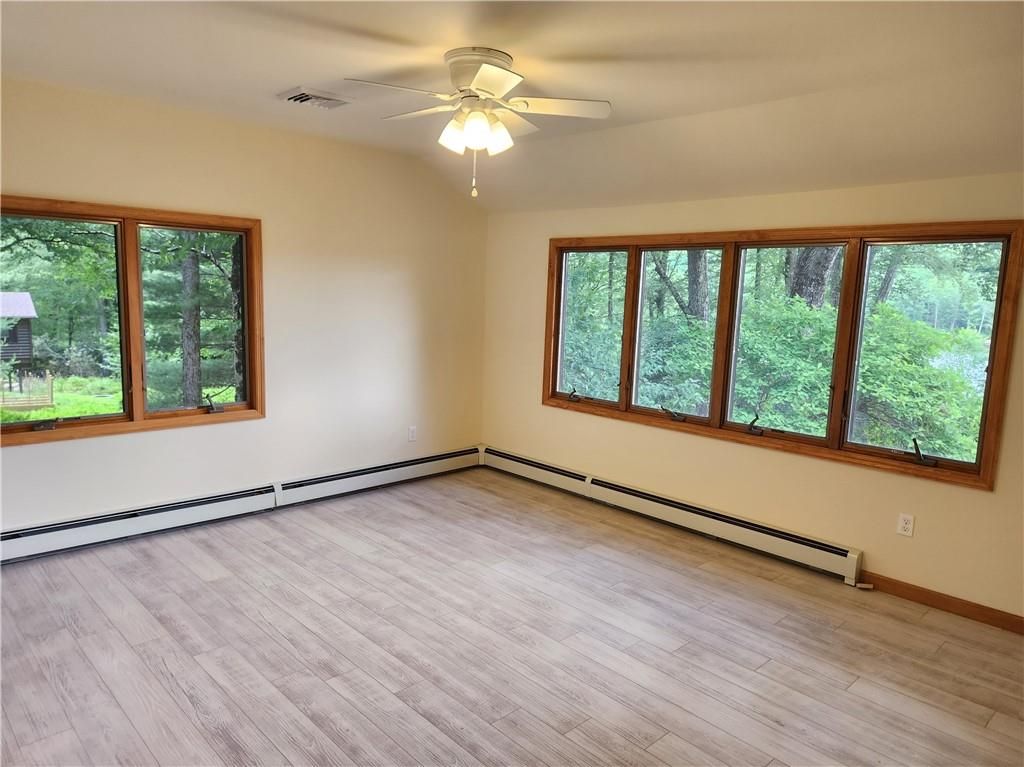 Empty room, Interior, Wood Texture Flooring