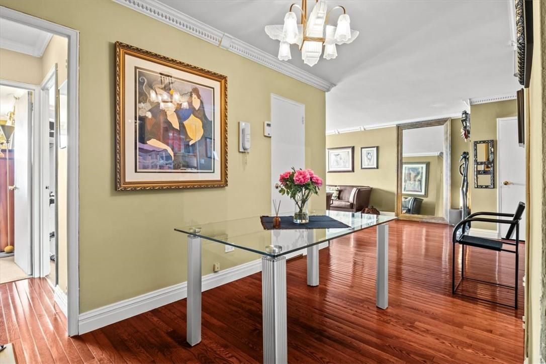 Chandelier, Home Office, Interior, Wood Texture Flooring