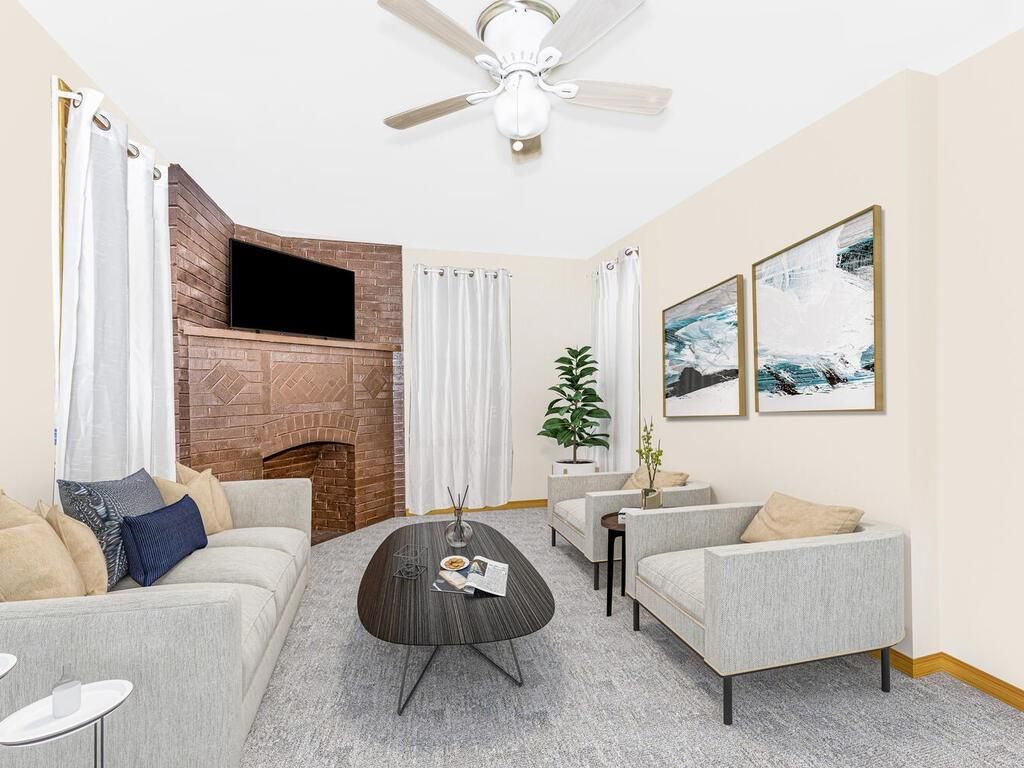 Fireplace, Interior, Living room