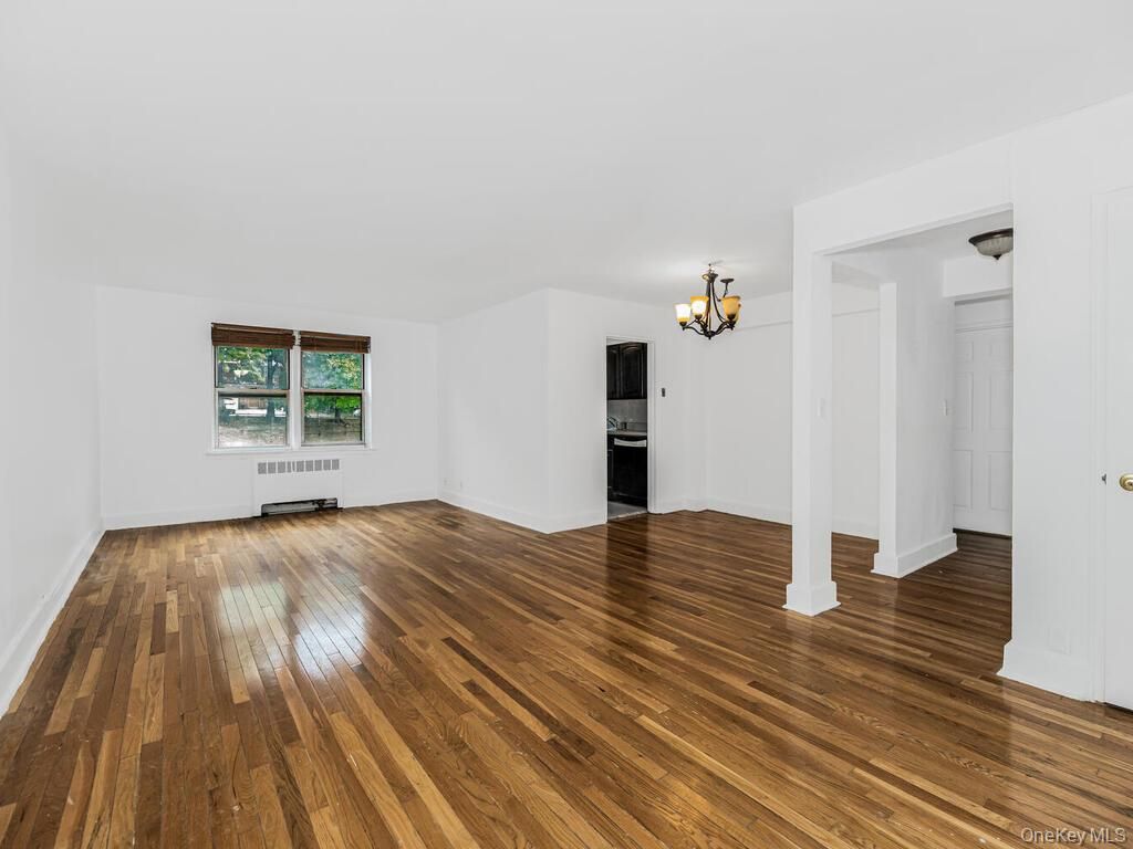 Chandelier, Empty room, Interior, Wood Texture Flooring