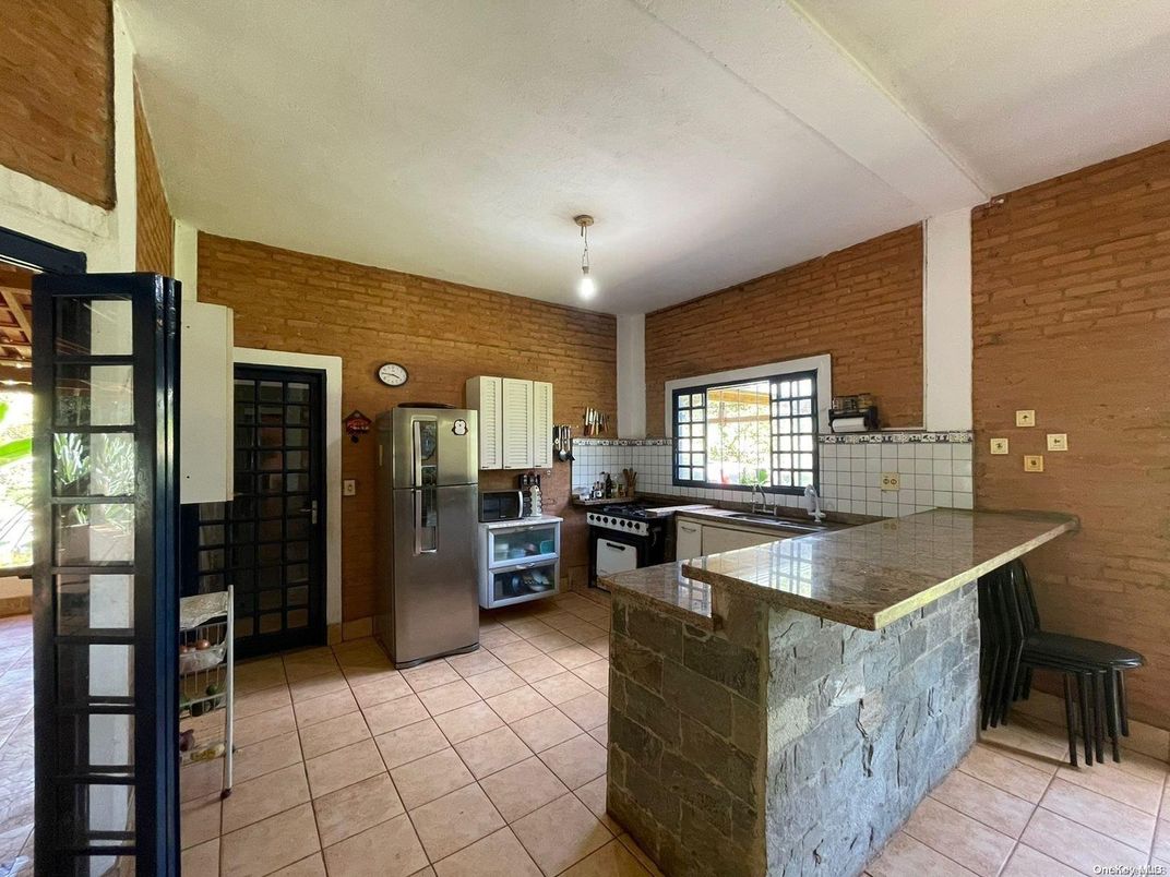 Interior, Kitchen, Wooden Walls