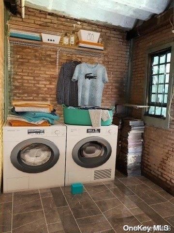 Interior, Stone Walls, Washer