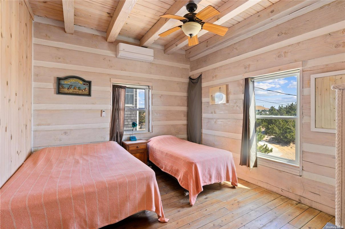 Bedroom, Interior, Wooden Beams, Wooden Ceilings, Wood Texture Flooring, Wooden Walls