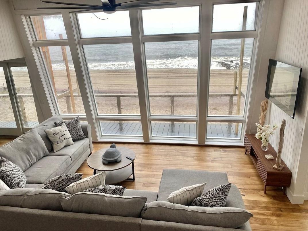 Interior, Living room, Water, Wood Texture Flooring