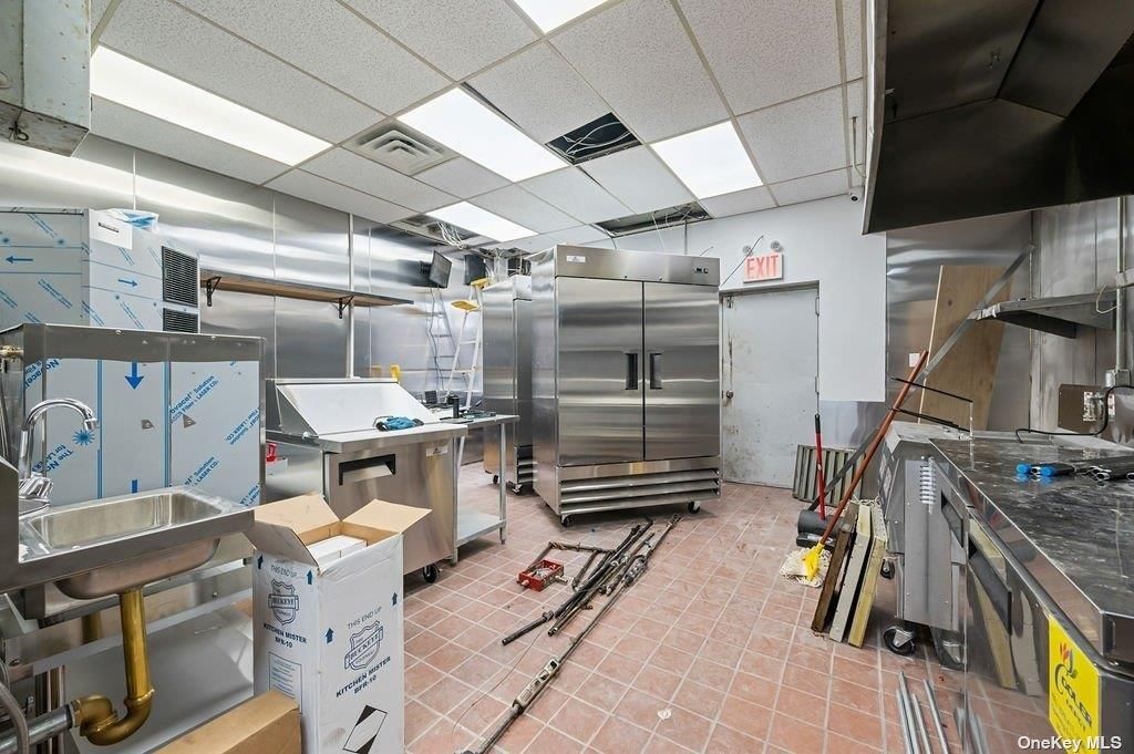Elevator, Interior, Kitchen, Stainless Steel Appliances