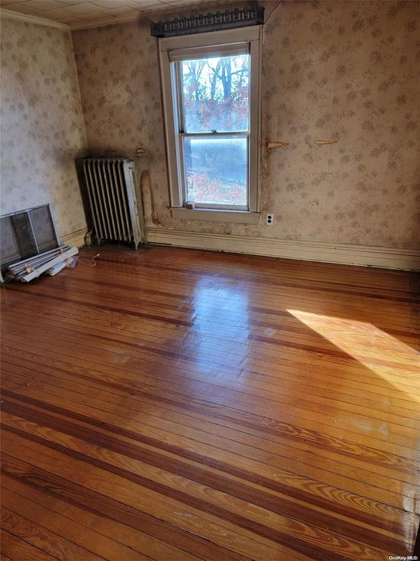 Empty room, Interior, Wood Texture Flooring
