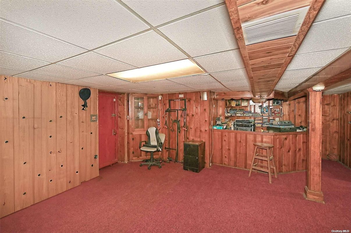 Interior, Recessed Lighting, Wooden Walls