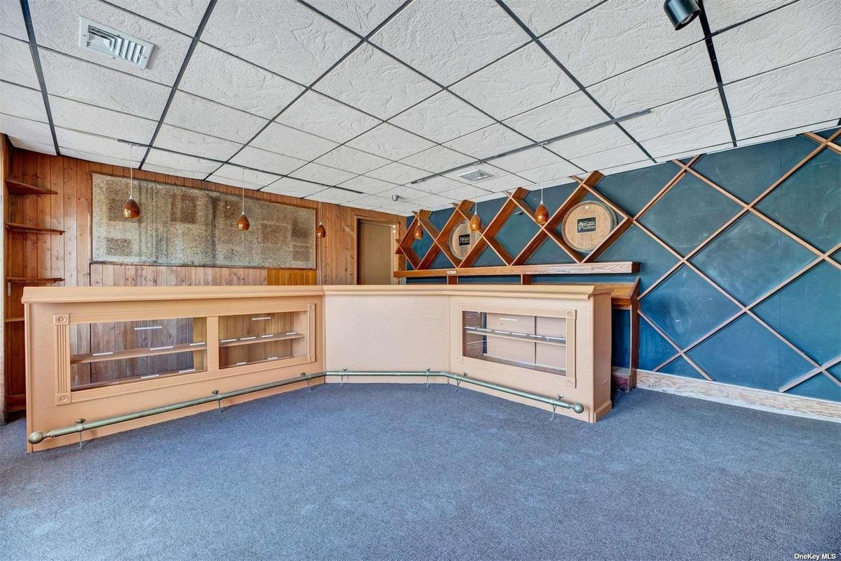 Empty room, Fireplace, Interior, Wooden Walls