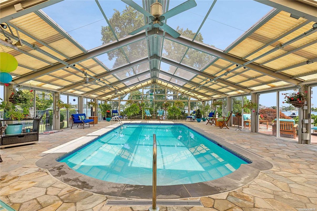 Glass Ceilings, Interior, Pool, Sun Room