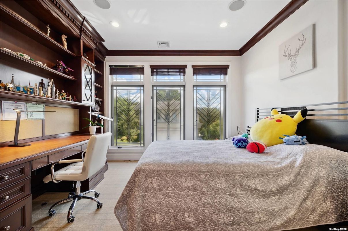 Bedroom, Home Office, Interior, Recessed Lighting