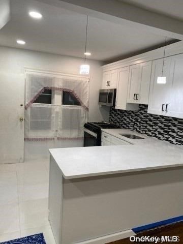 Interior, Kitchen, Pendant Lights, Recessed Lighting