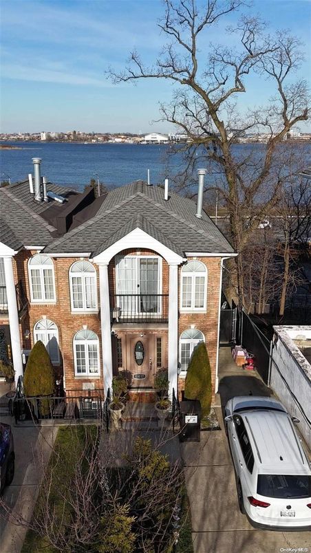 Exterior, Facade, Brick Facade, Water, French Provincial