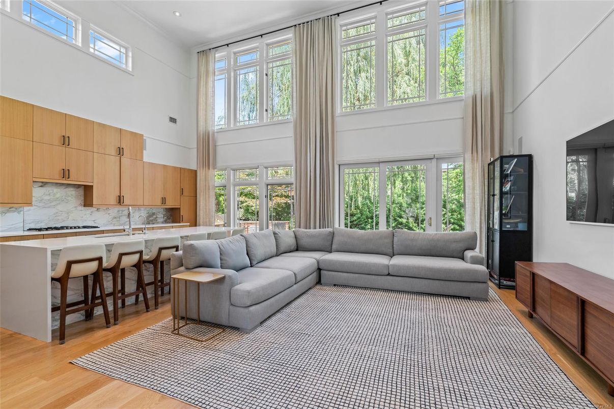 Interior, Kitchen, Living room, Wood Texture Flooring