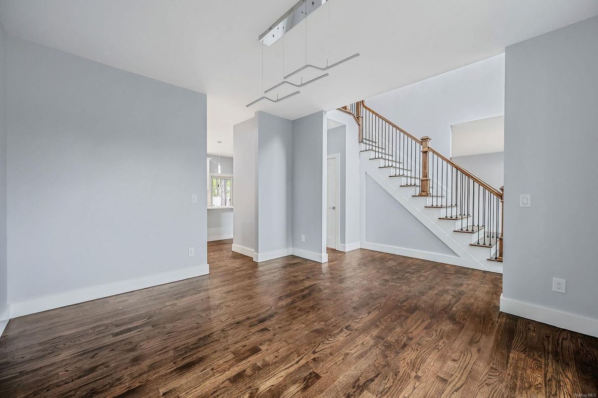 Empty room, Interior, Wood Texture Flooring