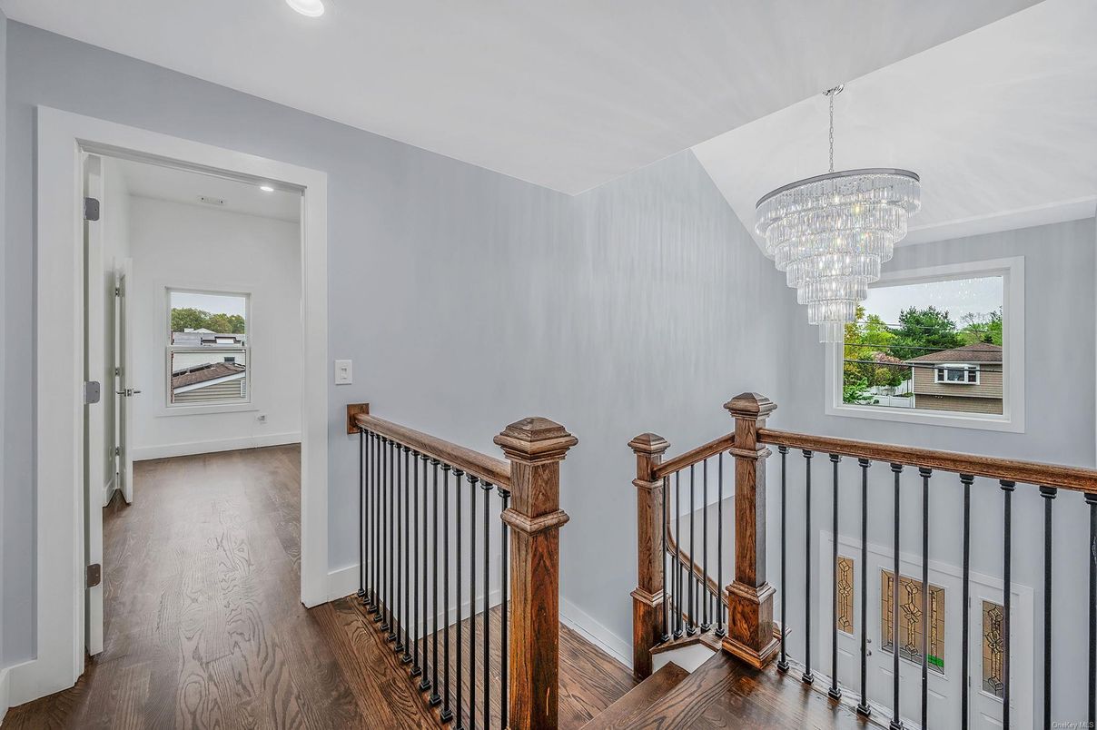 Chandelier, Interior, Recessed Lighting, Wood Texture Flooring