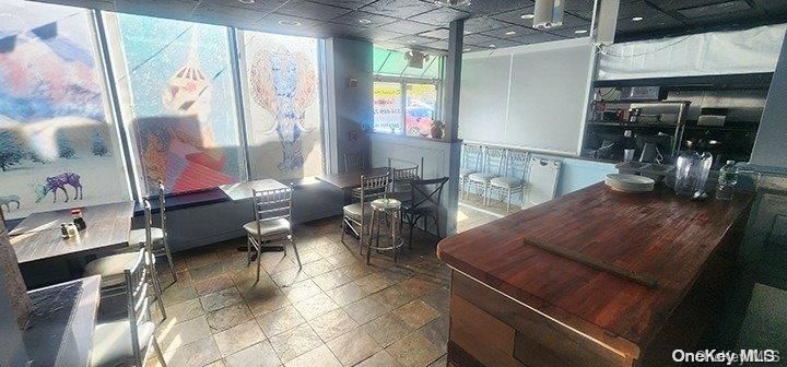 Dining room, Interior, Kitchen, Recessed Lighting, Stainless Steel Appliances