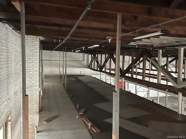 Interior, Stone Walls, Wooden Beams