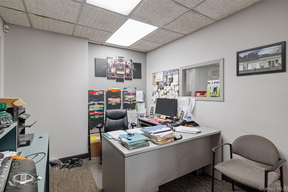 Home Office, Interior, Recessed Lighting