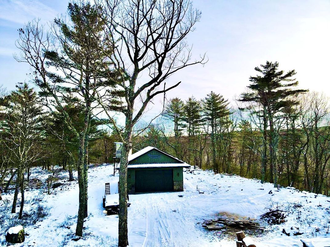 Backyard, Detached Garage, Exterior