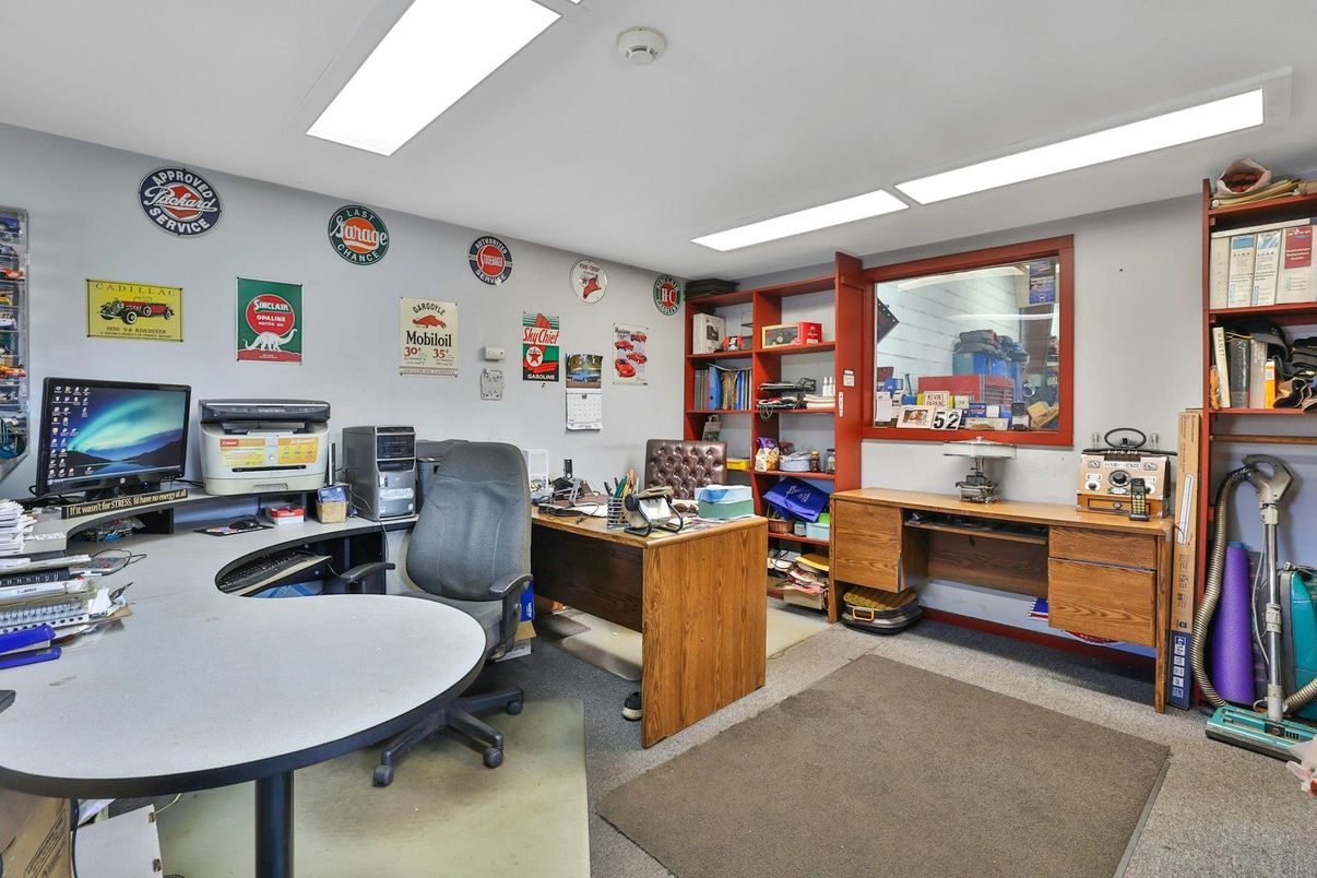 Home Office, Interior, Recessed Lighting