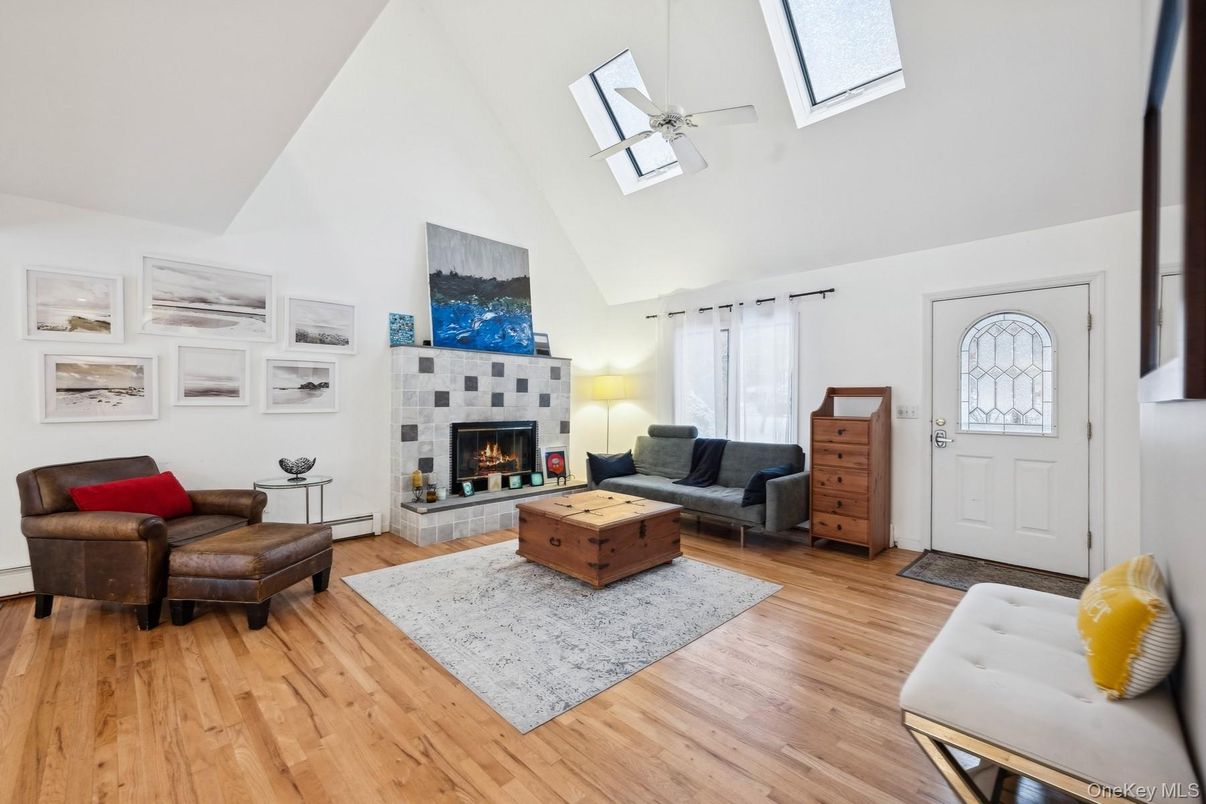 Fireplace, Interior, Living room, Wood Texture Flooring