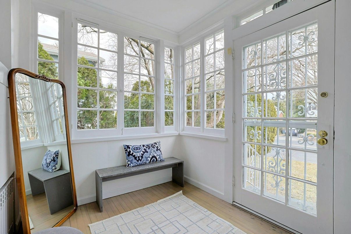 Interior, Sun Room, Wood Texture Flooring