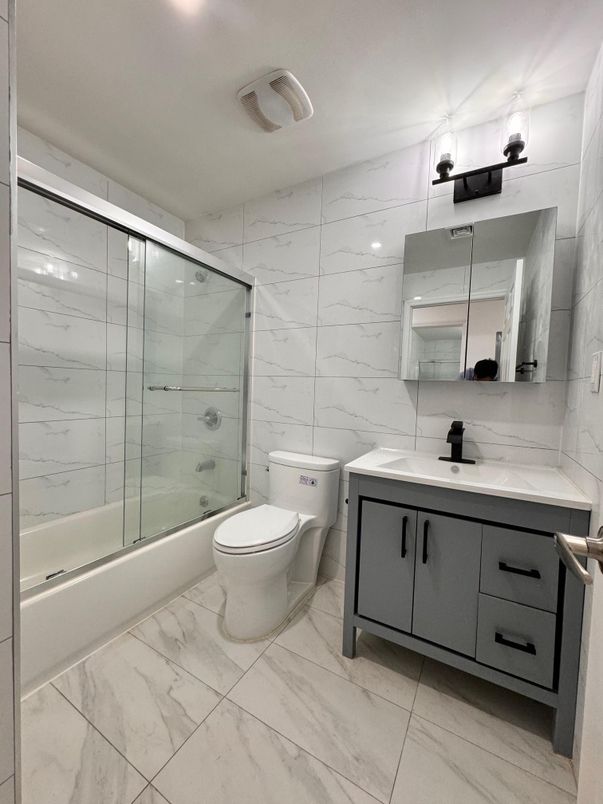Bathroom, Glass Shower, Interior, Marble, Marble Walls