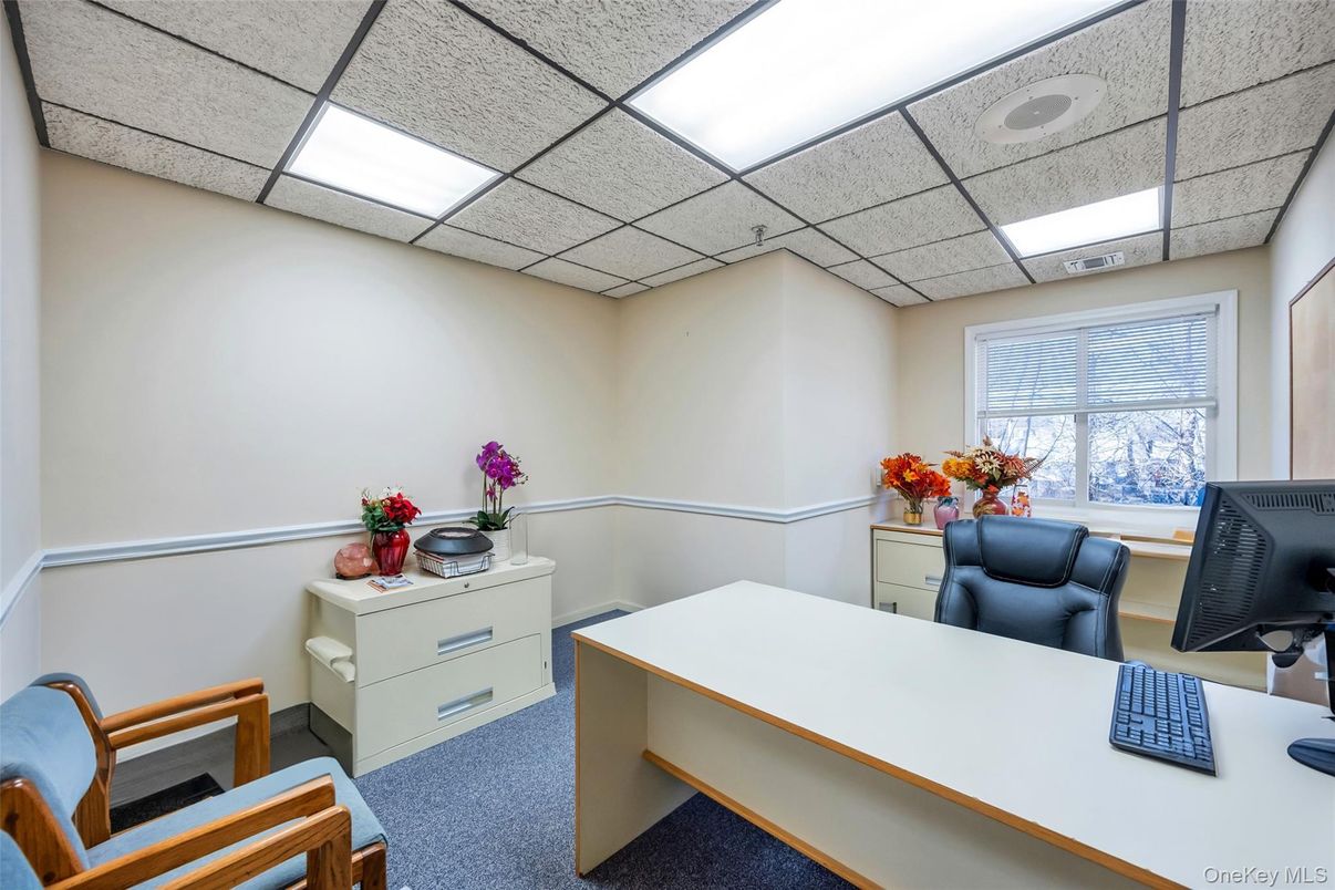 Home Office, Interior, Recessed Lighting