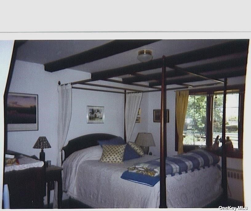 Bedroom, Interior, Wooden Beams