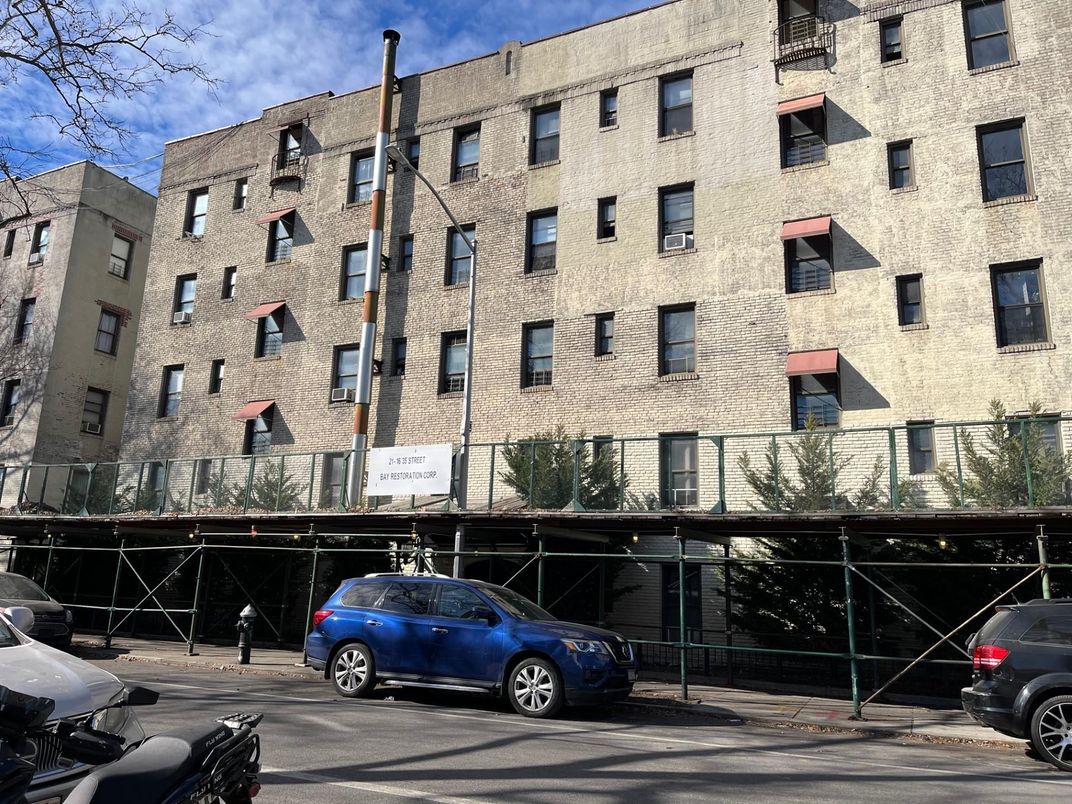 Exterior, Facade, Condo Building