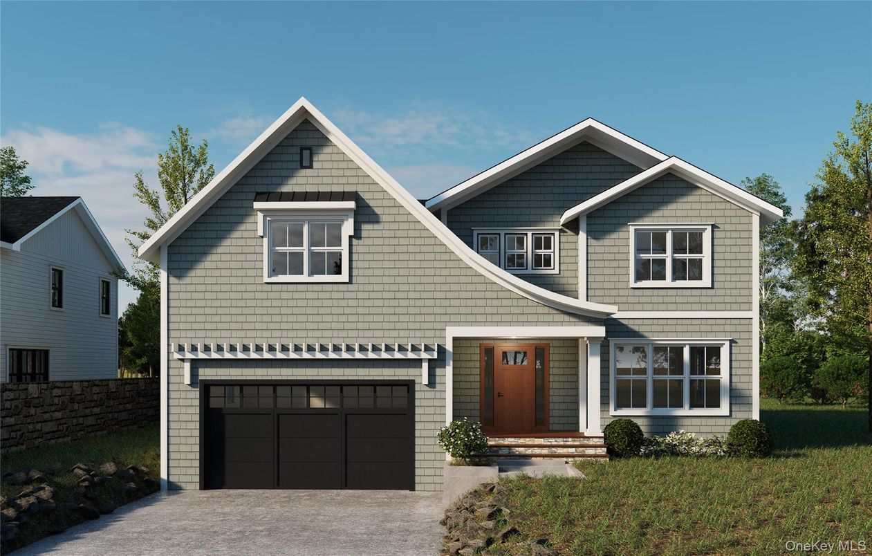 Attached, Exterior, Facade, American Craftsman