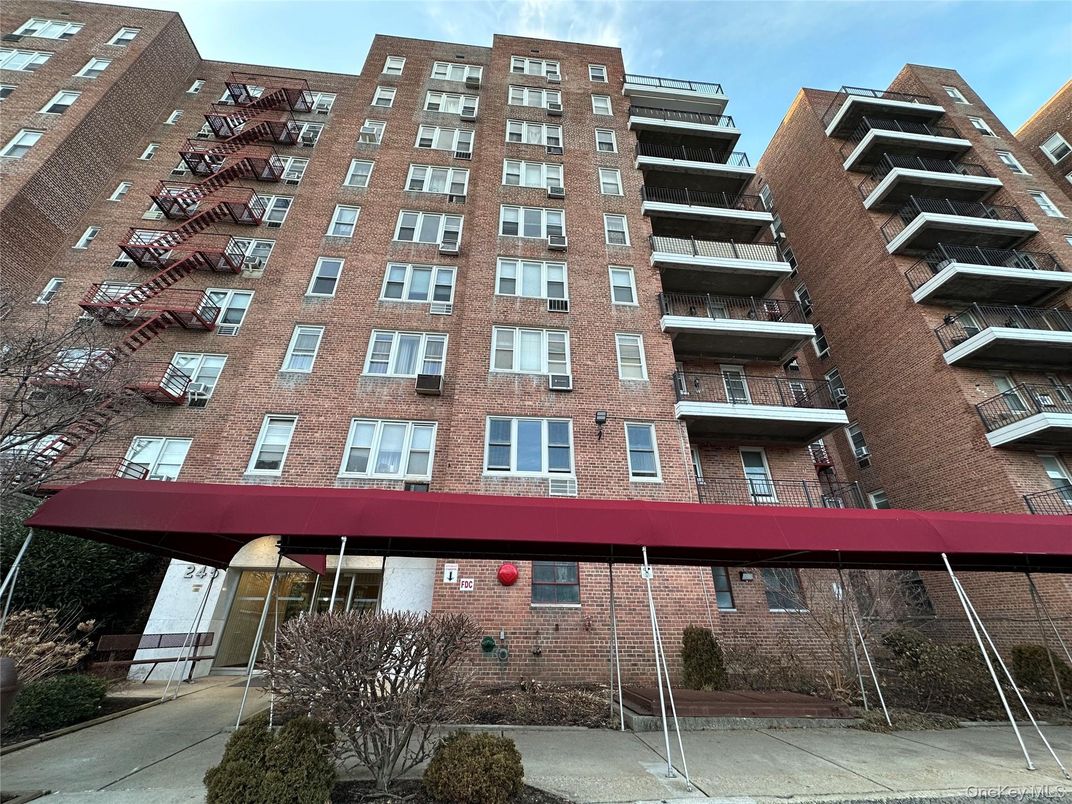Exterior, Facade, Brick Facade, Condo Building
