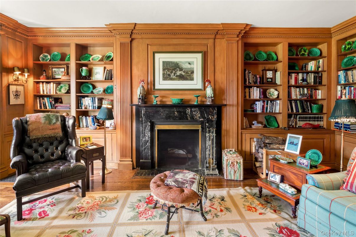 Fireplace, Interior, Wood Texture Flooring
