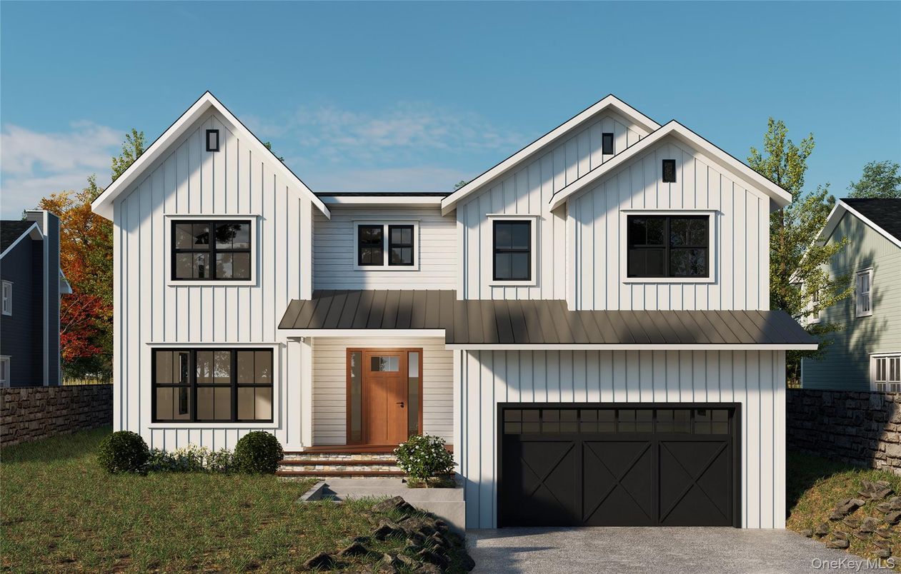 Attached, Exterior, Facade, Farmhouse