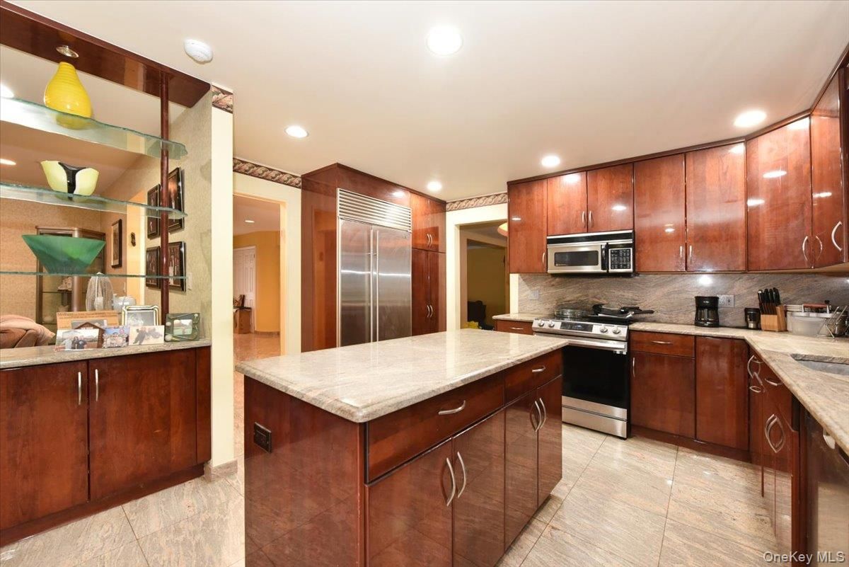 Interior, Kitchen, Recessed Lighting, Stainless Steel Appliances