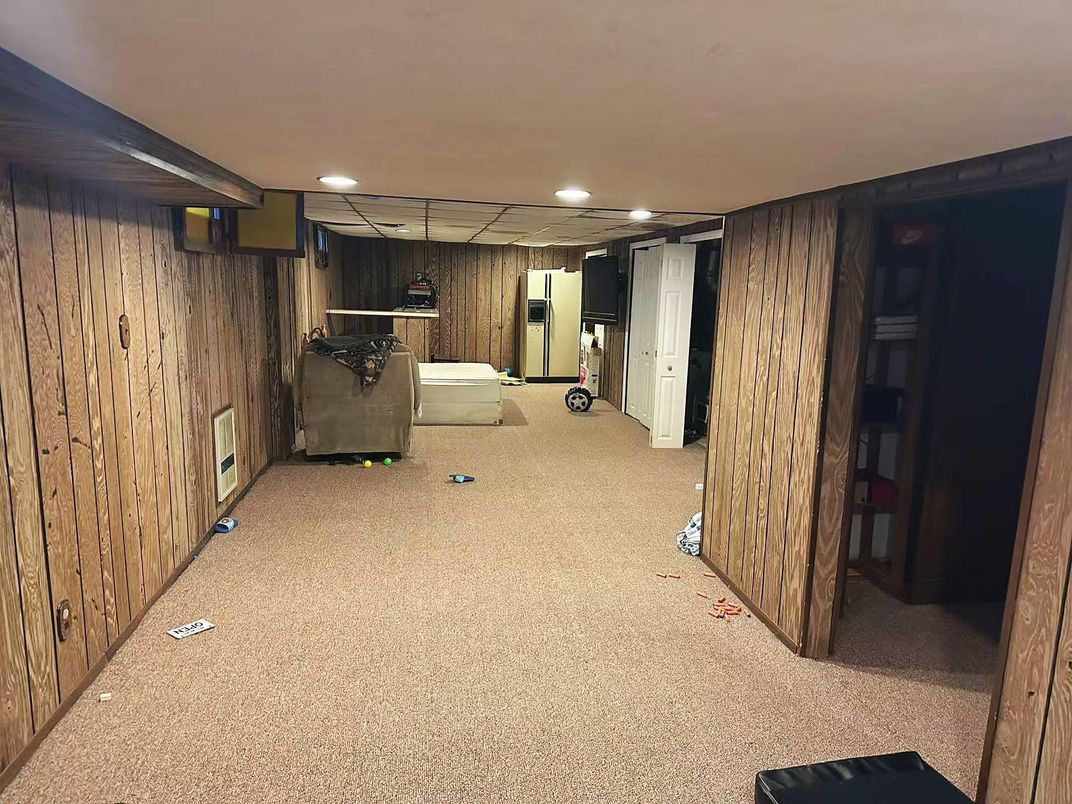 Interior, Recessed Lighting, Wooden Walls