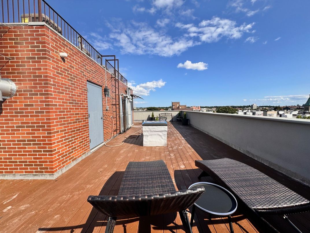 Exterior, Wood Texture Flooring