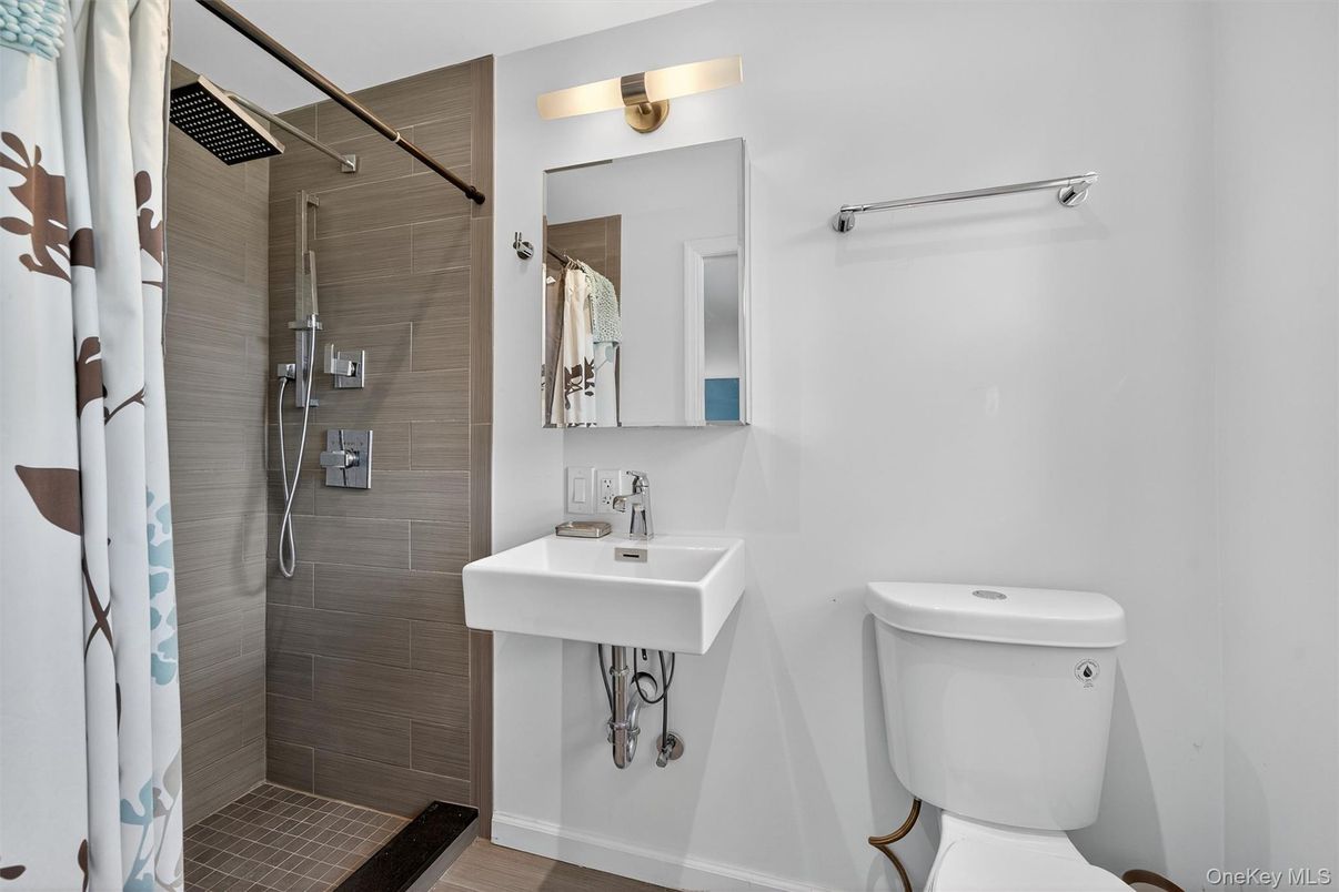 Bathroom, Glass Shower, Interior