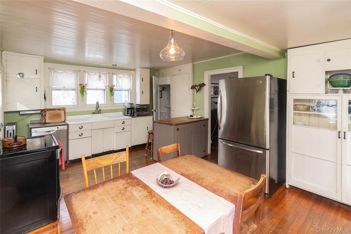 Dining room, Interior, Kitchen, Wood Texture Flooring