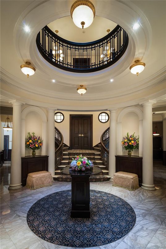 Interior, Marble, Recessed Lighting