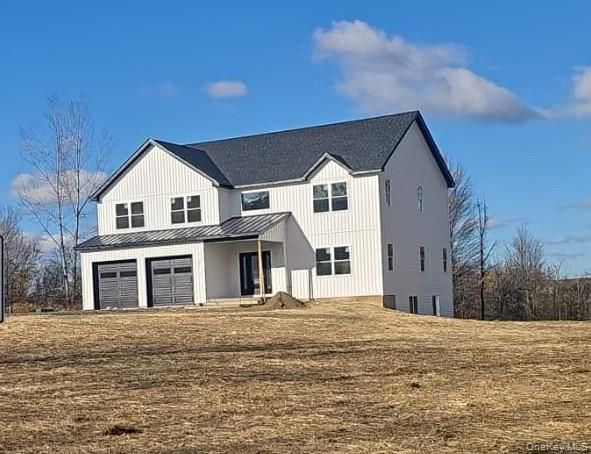 Attached, Exterior, Facade, Farmhouse