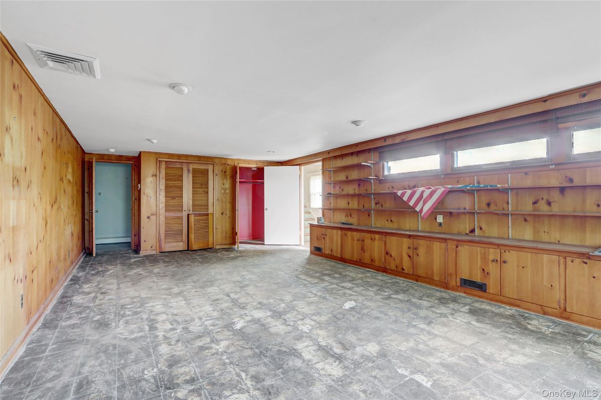Empty room, Interior, Wooden Walls