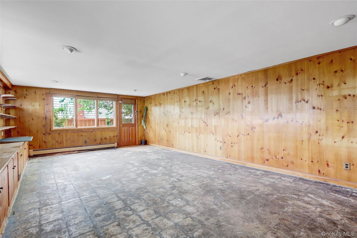 Empty room, Interior, Wooden Walls