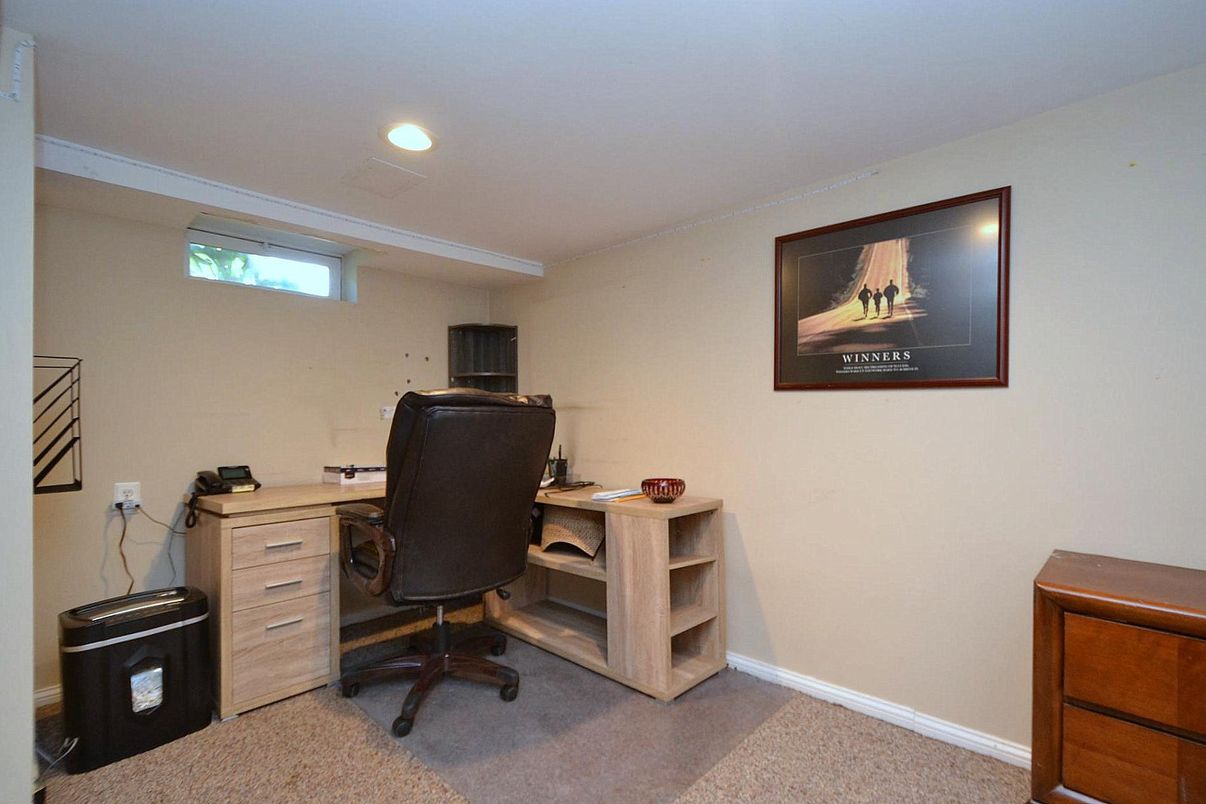 Home Office, Interior, Recessed Lighting