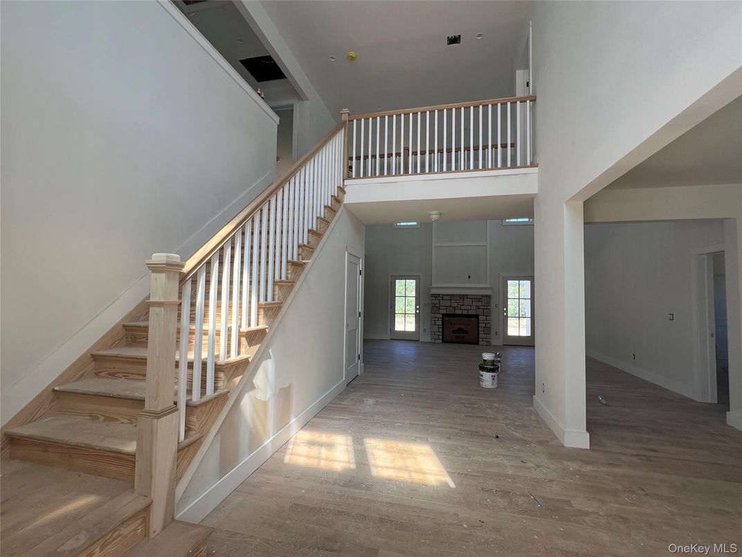Fireplace, Interior, Wood Texture Flooring