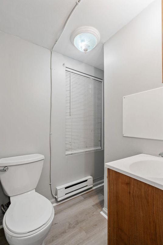 Bathroom, Interior, Wood Texture Flooring