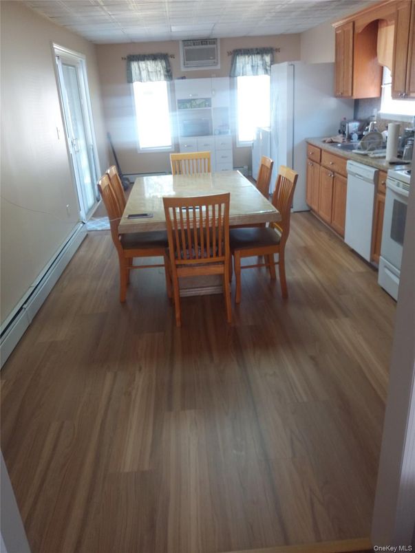Dining room, Interior, Kitchen, Wood Texture Flooring