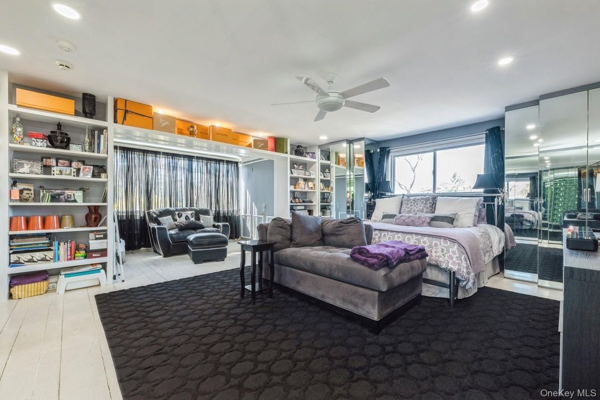 Bedroom, Interior, Living room, Recessed Lighting