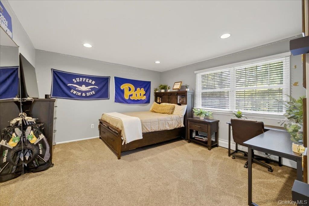 Bedroom, Home Office, Interior, Recessed Lighting